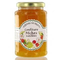 Confiture Peche vanillee